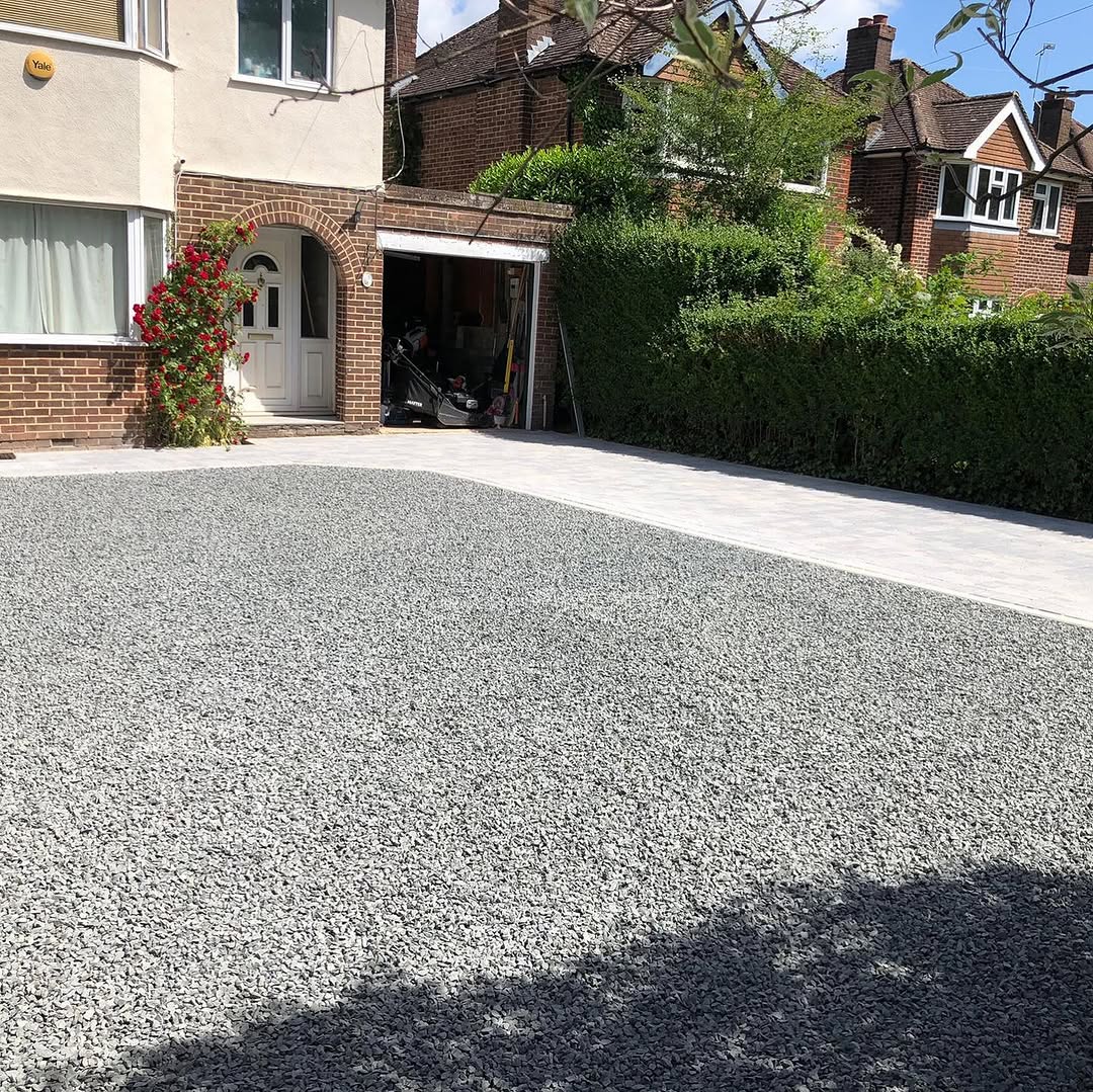 Country Cobble Driveway Transformation