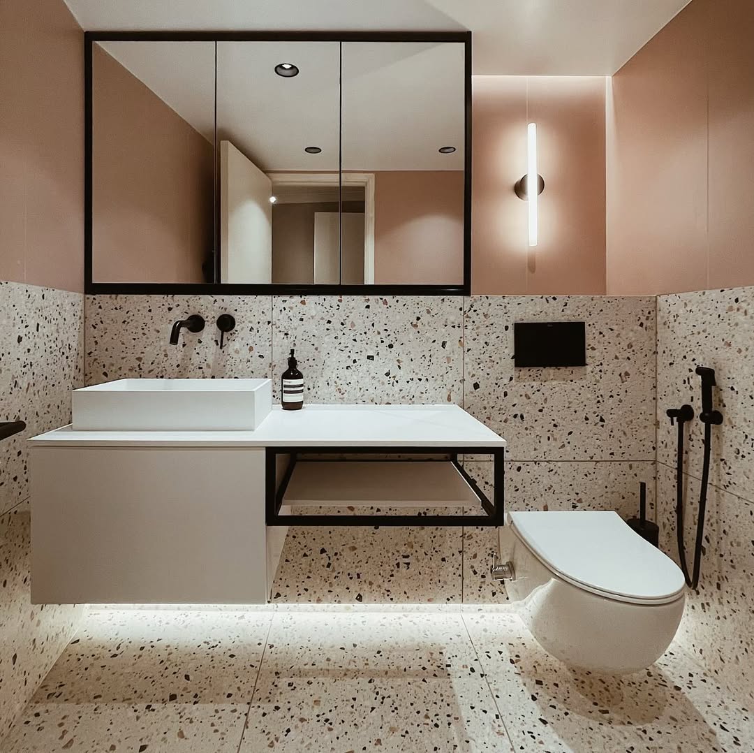 Earl's Court Terrazzo Bathroom