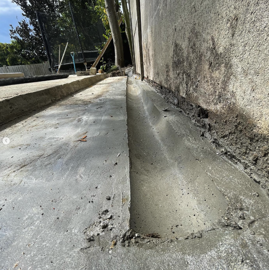 During renovation works